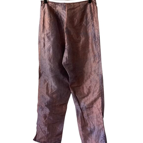 Finity Naturals Straight Leg Slightly Sheer Size 10 Pants - Picture 3 of 9